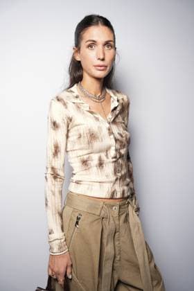Milan, Milan Women s Fashion Week Spring Summer 2026 - Women s Fashion, Spring Summer 2026 - The Attico fashion show - arrivals in the photo: Diletta Bonaiuti  Copyright: xRiccardoxGIordanox xipa-agency.netx xRiccardoxGiordano IPAx IPA_Agency_IPA65789330