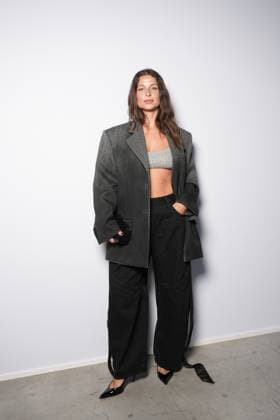 Milan, Milan Women s Fashion Week Spring Summer 2026 - Women s Fashion, Spring Summer 2026 - The Attico fashion show - arrivals in the photo: Guest  Copyright: xRiccardoxGIordanox xipa-agency.netx xRiccardoxGiordano IPAx IPA_Agency_IPA65789347