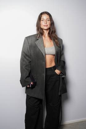 Milan, Milan Women s Fashion Week Spring Summer 2026 - Women s Fashion, Spring Summer 2026 - The Attico fashion show - arrivals in the photo: Guest  Copyright: xRiccardoxGIordanox xipa-agency.netx xRiccardoxGiordano IPAx IPA_Agency_IPA65789349