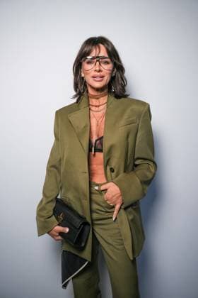 Milan, Milan Women s Fashion Week Spring Summer 2026 - Women s Fashion, Spring Summer 2026 - The Attico fashion show - arrivals in the photo: Guest  Copyright: xRiccardoxGIordanox xipa-agency.netx xRiccardoxGiordano IPAx IPA_Agency_IPA65789375