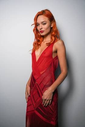 Milan, Milan Women s Fashion Week Spring Summer 2026 - Women s Fashion, Spring Summer 2026 - The Attico fashion show - arrivals in the photo: Guest  Copyright: xRiccardoxGIordanox xipa-agency.netx xRiccardoxGiordano IPAx IPA_Agency_IPA65789397