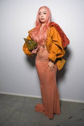 Milan, Milan Women s Fashion Week Spring Summer 2026 - Women s Fashion, Spring Summer 2026 - The Attico fashion show - arrivals in the photo: Ice Spice  Copyright: xRiccardoxGIordanox xipa-agency.netx xRiccardoxGiordano IPAx IPA_Agency_IPA65789398