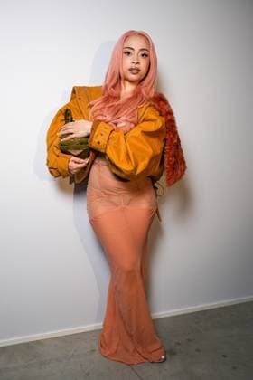 Milan, Milan Women s Fashion Week Spring Summer 2026 - Women s Fashion, Spring Summer 2026 - The Attico fashion show - arrivals in the photo: Ice Spice  Copyright: xRiccardoxGIordanox xipa-agency.netx xRiccardoxGiordano IPAx IPA_Agency_IPA65789433