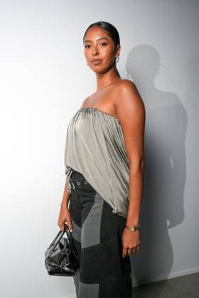 Milan, Milan Women s Fashion Week Spring Summer 2026 - Women s Fashion, Spring Summer 2026 - The Attico fashion show - arrivals in the photo: Natalia Diamante Bryant  Copyright: xRiccardoxGIordanox xipa-agency.netx xRiccardoxGiordano IPAx IPA_Agency_IPA65789446