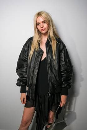Milan, Milan Women s Fashion Week Spring Summer 2026 - Women s Fashion, Spring Summer 2026 - The Attico fashion show - arrivals in the photo: Stella Lucia  Copyright: xRiccardoxGIordanox xipa-agency.netx xRiccardoxGiordano IPAx IPA_Agency_IPA65789461
