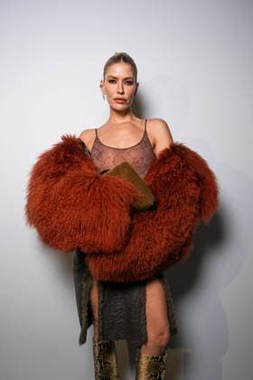 Milan, Milan Women s Fashion Week Spring Summer 2026 - Women s Fashion, Spring Summer 2026 - The Attico fashion show - arrivals in the photo: Elena Perminova  Copyright: xRiccardoxGIordanox xipa-agency.netx xRiccardoxGiordano IPAx IPA_Agency_IPA65789473