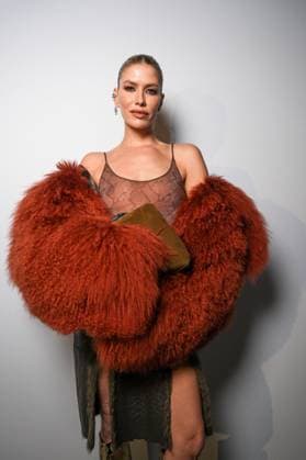 Milan, Milan Women s Fashion Week Spring Summer 2026 - Women s Fashion, Spring Summer 2026 - The Attico fashion show - arrivals in the photo: Elena Perminova  Copyright: xRiccardoxGIordanox xipa-agency.netx xRiccardoxGiordano IPAx IPA_Agency_IPA65789475