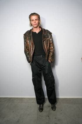 Milan, Milan Women s Fashion Week Spring Summer 2026 - Women s Fashion, Spring Summer 2026 - The Attico fashion show - arrivals in the photo: Taras Romanov  Copyright: xRiccardoxGIordanox xipa-agency.netx xRiccardoxGiordano IPAx IPA_Agency_IPA65789478