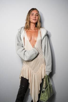 Milan, Milan Women s Fashion Week Spring Summer 2026 - Women s Fashion, Spring Summer 2026 - The Attico fashion show - arrivals in the photo: Chiara Capitani  Copyright: xRiccardoxGIordanox xipa-agency.netx xRiccardoxGiordano IPAx IPA_Agency_IPA65789569