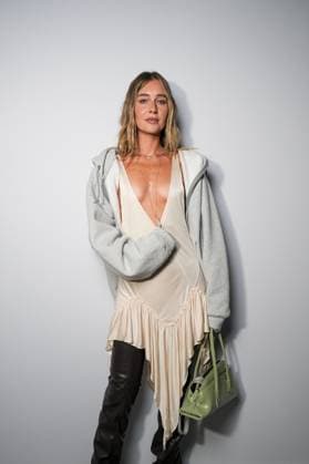 Milan, Milan Women s Fashion Week Spring Summer 2026 - Women s Fashion, Spring Summer 2026 - The Attico fashion show - arrivals in the photo: Chiara Capitani  Copyright: xRiccardoxGIordanox xipa-agency.netx xRiccardoxGiordano IPAx IPA_Agency_IPA65789570