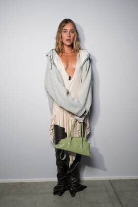 Milan, Milan Women s Fashion Week Spring Summer 2026 - Women s Fashion, Spring Summer 2026 - The Attico fashion show - arrivals in the photo: Chiara Capitani  Copyright: xRiccardoxGIordanox xipa-agency.netx xRiccardoxGiordano IPAx IPA_Agency_IPA65789573