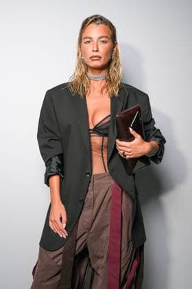 Milan, Milan Women s Fashion Week Spring Summer 2026 - Women s Fashion, Spring Summer 2026 - The Attico fashion show - arrivals in the photo: Guest  Copyright: xRiccardoxGIordanox xipa-agency.netx xRiccardoxGiordano IPAx IPA_Agency_IPA65789690