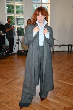 Milan, Italy: Milan, Milan Women s Fashion Week Spring Summer 2026 - Women s Fashion, Spring Summer 2026 - Sa Su Phi fashion show - guests - photo: Serena Ferrari Milan Italy  - ZUMAp169 20250926_zea_p169_671 Copyright: xSimonaxChiocciax