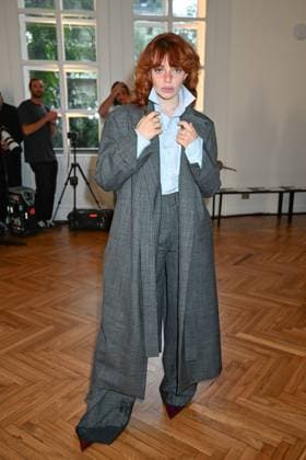 Milan, Italy: Milan, Milan Women s Fashion Week Spring Summer 2026 - Women s Fashion, Spring Summer 2026 - Sa Su Phi fashion show - guests - photo: Serena Ferrari Milan Italy  - ZUMAp169 20250926_zea_p169_672 Copyright: xSimonaxChiocciax