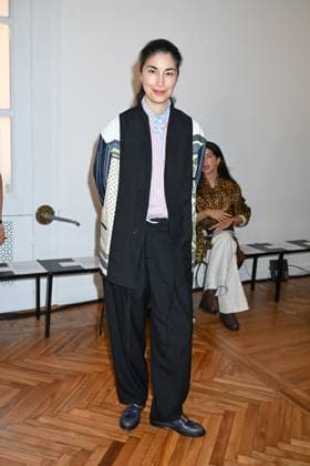 Milan, Italy: Milan, Milan Women s Fashion Week Spring Summer 2026 - Women s Fashion, Spring Summer 2026. - Sa Su Phi fashion show - guests - photo: guest Milan Italy  - ZUMAp169 20250926_zea_p169_675 Copyright: xSimonaxChiocciax
