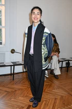 Milan, Italy: Milan, Milan Women s Fashion Week Spring Summer 2026 - Women s Fashion, Spring Summer 2026. - Sa Su Phi fashion show - guests - photo: guest Milan Italy  - ZUMAp169 20250926_zea_p169_677 Copyright: xSimonaxChiocciax