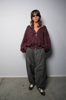 Milan, Milan Women s Fashion Week Spring Summer 2026 - Women s Fashion, Spring Summer 2026 - The Attico fashion show - arrivals in the photo: Chloe Caillet  Copyright: xRiccardoxGIordanox xipa-agency.netx xRiccardoxGiordano IPAx IPA_Agency_IPA65789789