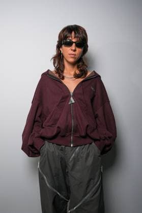Milan, Milan Women s Fashion Week Spring Summer 2026 - Women s Fashion, Spring Summer 2026 - The Attico fashion show - arrivals in the photo: Chloe Caillet  Copyright: xRiccardoxGIordanox xipa-agency.netx xRiccardoxGiordano IPAx IPA_Agency_IPA65789793