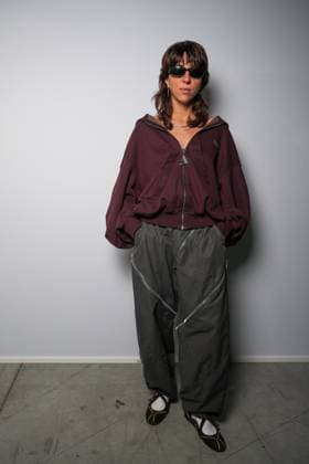 Milan, Milan Women s Fashion Week Spring Summer 2026 - Women s Fashion, Spring Summer 2026 - The Attico fashion show - arrivals in the photo: Chloe Caillet  Copyright: xRiccardoxGIordanox xipa-agency.netx xRiccardoxGiordano IPAx IPA_Agency_IPA65789806
