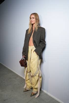 Milan, Milan Women s Fashion Week Spring Summer 2026 - Women s Fashion, Spring Summer 2026 - The Attico fashion show - arrivals in the photo: Chiara Ferragni  Copyright: xRiccardoxGIordanox xipa-agency.netx xRiccardoxGiordano IPAx IPA_Agency_IPA65789811