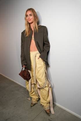 Milan, Milan Women s Fashion Week Spring Summer 2026 - Women s Fashion, Spring Summer 2026 - The Attico fashion show - arrivals in the photo: Chiara Ferragni  Copyright: xRiccardoxGIordanox xipa-agency.netx xRiccardoxGiordano IPAx IPA_Agency_IPA65789841