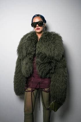 Milan, Milan Women s Fashion Week Spring Summer 2026 - Women s Fashion, Spring Summer 2026 - The Attico fashion show - arrivals in the photo: Sita Abellán  Copyright: xRiccardoxGIordanox xipa-agency.netx xRiccardoxGiordano IPAx IPA_Agency_IPA65789867