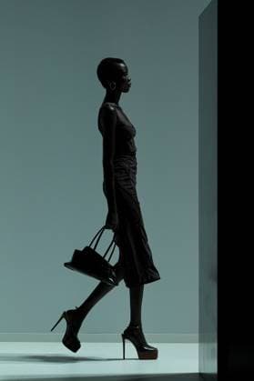 Milan, Milan Women s Fashion Week Spring Summer 2026 - Women s Fashion, Spring Summer 2026. - The Attico fashion show - catwalk in the photo: Model  Copyright: xRiccardoxGIordanox xipa-agency.netx xRiccardoxGiordano IPAx IPA_Agency_IPA65791126