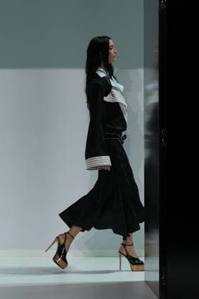 Milan, Milan Women s Fashion Week Spring Summer 2026 - Women s Fashion, Spring Summer 2026 - The Attico fashion show - catwalk in the photo: Maria Carla Boscono  Copyright: xRiccardoxGIordanox xipa-agency.netx xRiccardoxGiordano IPAx IPA_Agency_IPA65791135