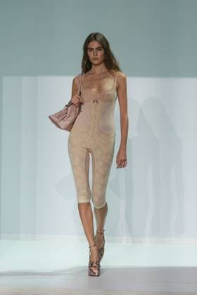 Milan, Milan Women s Fashion Week Spring Summer 2026 - Women s Fashion, Spring Summer 2026. - The Attico fashion show - catwalk in the photo: Model  Copyright: xRiccardoxGIordanox xipa-agency.netx xRiccardoxGiordano IPAx IPA_Agency_IPA65791148