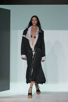 Milan, Milan Women s Fashion Week Spring Summer 2026 - Women s Fashion, Spring Summer 2026 - The Attico fashion show - catwalk in the photo: Maria Carla Boscono  Copyright: xRiccardoxGIordanox xipa-agency.netx xRiccardoxGiordano IPAx IPA_Agency_IPA65791163