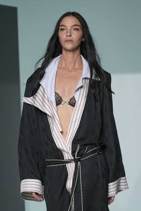 Milan, Milan Women s Fashion Week Spring Summer 2026 - Women s Fashion, Spring Summer 2026 - The Attico fashion show - catwalk in the photo: Maria Carla Boscono  Copyright: xRiccardoxGIordanox xipa-agency.netx xRiccardoxGiordano IPAx IPA_Agency_IPA65791173