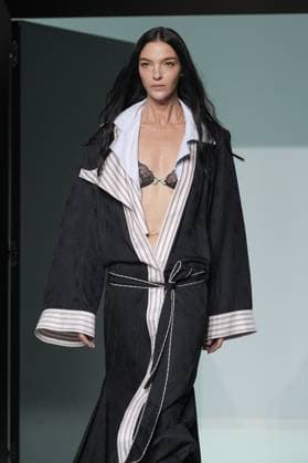 Milan, Milan Women s Fashion Week Spring Summer 2026 - Women s Fashion, Spring Summer 2026 - The Attico fashion show - catwalk in the photo: Maria Carla Boscono  Copyright: xRiccardoxGIordanox xipa-agency.netx xRiccardoxGiordano IPAx IPA_Agency_IPA65791181