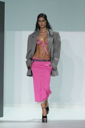 Milan, Milan Women s Fashion Week Spring Summer 2026 - Women s Fashion, Spring Summer 2026. - The Attico fashion show - catwalk in the photo: Model  Copyright: xRiccardoxGIordanox xipa-agency.netx xRiccardoxGiordano IPAx IPA_Agency_IPA65791203