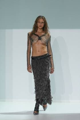 Milan, Milan Women s Fashion Week Spring Summer 2026 - Women s Fashion, Spring Summer 2026. - The Attico fashion show - catwalk in the photo: Model  Copyright: xRiccardoxGIordanox xipa-agency.netx xRiccardoxGiordano IPAx IPA_Agency_IPA65791524