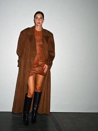 : Milan, Milan Women s Fashion Week Spring Summer 2026 - Women s Fashion, Spring Summer 2026 - Morabito fashion show - guests In the photo: Francesca Busi  - ZUMAp169 20250926_zea_p169_332 Copyright: xSimonaxChiocciax