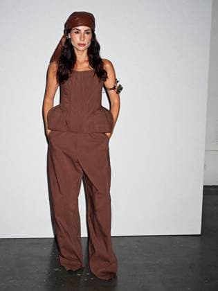: Milan, Milan Women s Fashion Week Spring Summer 2026 - Women s Fashion, Spring Summer 2026 - Morabito fashion show - guests In the photo: Valentina Siragusa  - ZUMAp169 20250926_zea_p169_579 Copyright: xSimonaxChiocciax