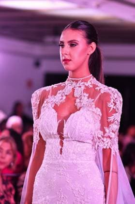 Spring Colors Fashion Week de Madrid - 26 Sep 2025 A model walks the runway wearing a design by Jose Zafra during the Spring Colors Fashion Week de Madrid at Hotel Princesa. Madrid Spain Copyright: xAtilanoxGarciax xSOPAxImagesx FOTO49688