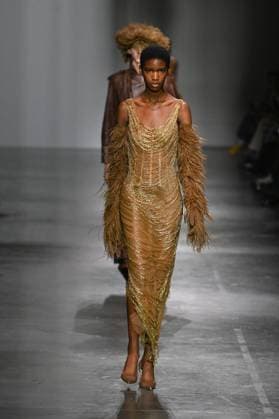 Milan, Milan Women s Fashion Week Spring Summer 2026 - Women s Fashion, Spring Summer 2026. - Morabito fashion show - catwalk - photo: model  Copyright: xSimonaxChiocciax xipa-agency.netx xFotosickix IPA_Agency_IPA65792704