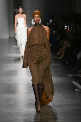 Milan, Milan Women s Fashion Week Spring Summer 2026 - Women s Fashion, Spring Summer 2026. - Morabito fashion show - catwalk - photo: model  Copyright: xSimonaxChiocciax xipa-agency.netx xFotosickix IPA_Agency_IPA65792708