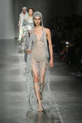 Milan, Milan Women s Fashion Week Spring Summer 2026 - Women s Fashion, Spring Summer 2026. - Morabito fashion show - catwalk - photo: model  Copyright: xSimonaxChiocciax xipa-agency.netx xFotosickix IPA_Agency_IPA65792744