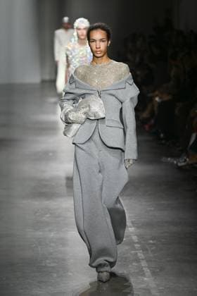 Milan, Milan Women s Fashion Week Spring Summer 2026 - Women s Fashion, Spring Summer 2026. - Morabito fashion show - catwalk - photo: model  Copyright: xSimonaxChiocciax xipa-agency.netx xFotosickix IPA_Agency_IPA65792745