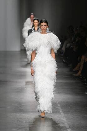 Milan, Milan Women s Fashion Week Spring Summer 2026 - Women s Fashion, Spring Summer 2026. - Morabito fashion show - catwalk - photo: model  Copyright: xSimonaxChiocciax xipa-agency.netx xFotosickix IPA_Agency_IPA65792833