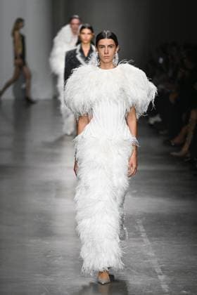 Milan, Milan Women s Fashion Week Spring Summer 2026 - Women s Fashion, Spring Summer 2026. - Morabito fashion show - catwalk - photo: model  Copyright: xSimonaxChiocciax xipa-agency.netx xFotosickix IPA_Agency_IPA65792838