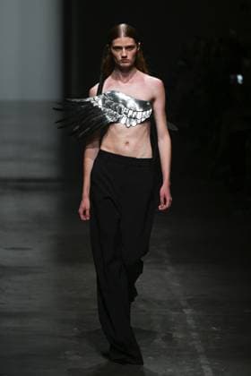 Milan, Milan Women s Fashion Week Spring Summer 2026 - Women s Fashion, Spring Summer 2026. - Morabito fashion show - catwalk - photo: model  Copyright: xSimonaxChiocciax xipa-agency.netx xFotosickix IPA_Agency_IPA65792861