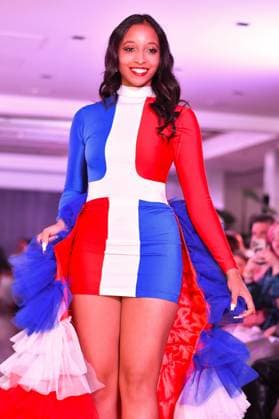 Spring Colors Fashion Week de Madrid - 26 Sep 2025 A model walks the runway wearing a design by Jarul Mercedes during the Spring Colors Fashion Week de Madrid at Hotel Princesa. Madrid Spain Copyright: xAtilanoxGarciax xSOPAxImagesx FOTO49742