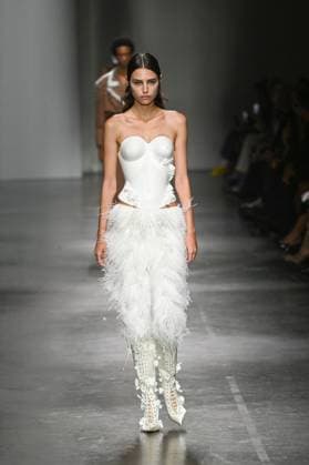 Milan, Milan Women s Fashion Week Spring Summer 2026 - Women s Fashion, Spring Summer 2026. - fashion show: Giuseppe di Morabito - catwalk - photo: model  Copyright: xSimonaxChiocciax xipa-agency.netx xFotosickix IPA_Agency_IPA65793599