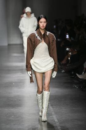 Milan, Milan Women s Fashion Week Spring Summer 2026 - Women s Fashion, Spring Summer 2026. - fashion show: Giuseppe di Morabito - catwalk - photo: model  Copyright: xSimonaxChiocciax xipa-agency.netx xFotosickix IPA_Agency_IPA65793605
