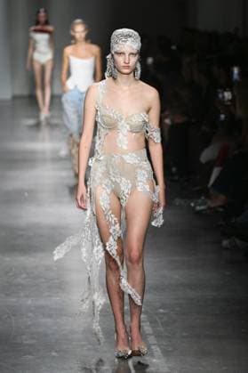Milan, Milan Women s Fashion Week Spring Summer 2026 - Women s Fashion, Spring Summer 2026. - fashion show: Giuseppe di Morabito - catwalk - photo: model  Copyright: xSimonaxChiocciax xipa-agency.netx xFotosickix IPA_Agency_IPA65793686