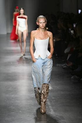 Milan, Milan Women s Fashion Week Spring Summer 2026 - Women s Fashion, Spring Summer 2026. - fashion show: Giuseppe di Morabito - catwalk - photo: model  Copyright: xSimonaxChiocciax xipa-agency.netx xFotosickix IPA_Agency_IPA65793691