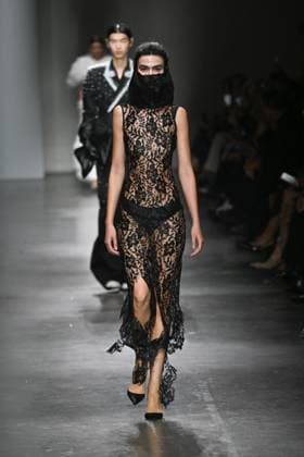 Milan, Milan Women s Fashion Week Spring Summer 2026 - Women s Fashion, Spring Summer 2026. - fashion show: Giuseppe di Morabito - catwalk - photo: model  Copyright: xSimonaxChiocciax xipa-agency.netx xFotosickix IPA_Agency_IPA65793730